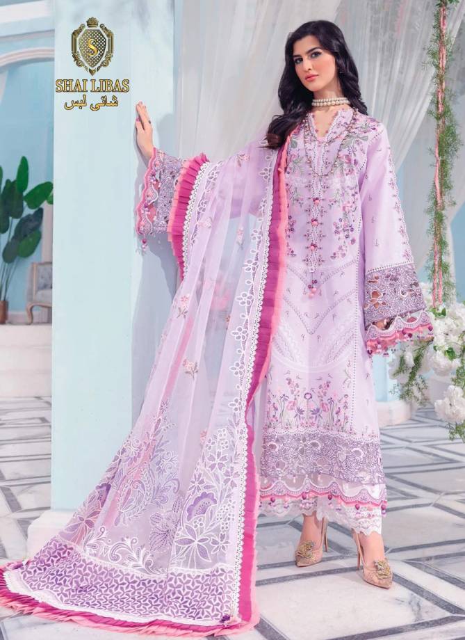 Shai Libas Anaya 2 Cambric Cotton New Fancy Festive Wear Pakistani Salwar Suits collection